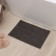 Bathroom mat Ethel Books Dark gray color, 38x58 cm