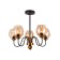 Ambrella Light Traditional, 5x40W E27, Coffee color, gold