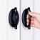 Furniture handle self -adhesive cappio, l = 95 mm, plastic, black color