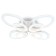 LED ceiling LED with Ambrella Light, Original, FA4493, 8XLED, 134 W, 10050LUM, 3000-6400K, white color.