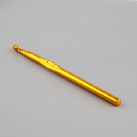 Knitting hook, d = 8 mm, 15 cm, mix color-3
