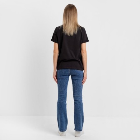 T-shirt female, black color, size 44-46 (l)-5