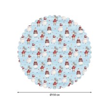 The tablecloth on the table “Once upon a time in the forest”, round, Saten, d = 150 cm