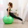 Fitball ONLYTOP, D = 75 cm, 1000 g, anti -wings, green color