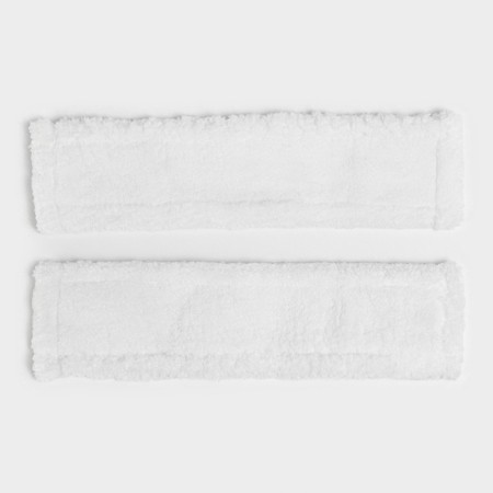 A set of interchangeable nozzles for a window mop with a sprayer Raccoon, 2 pcs, 25 × 6 cm, white color-2