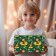 New Year. Set of packaging paper, 70 × 100 cm, 3 sheets, cheburashka