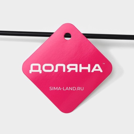 Shoulders - hanger for clothing, 43.5 × 20.5 cm, wide shoulders, black color-3