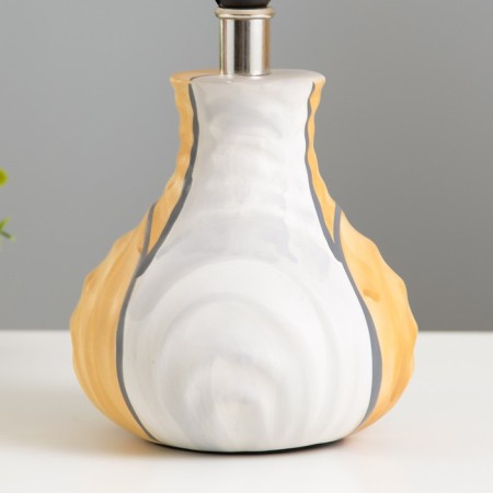 Aaron table lamp E14 40W gray 22x22x36 cm Risalux-3