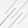 Sewing needles "lighthouse lights", 15 pcs