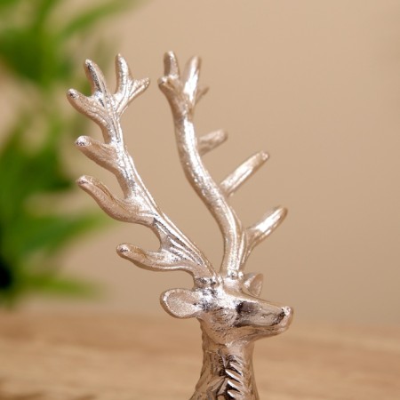 Souvenir "Deer" aluminum 10x8x14 cm-4