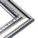 Photo frame plastic to worlds 29.7x42 cm, (a3) ​​silver (plastic screen)