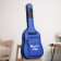 Music Life, premium, blue, 106x43x12cm guitar