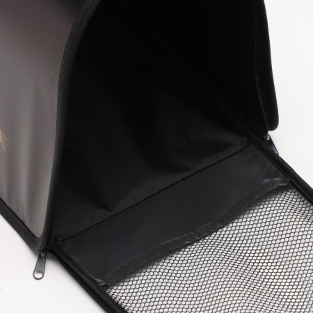 Bag - Frame Animal Carriage, 45 x 25 x 30 cm Black with animals-5