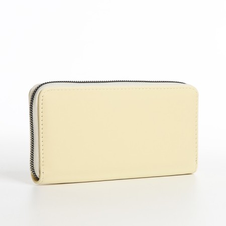 Lightning wallet, beige color-1