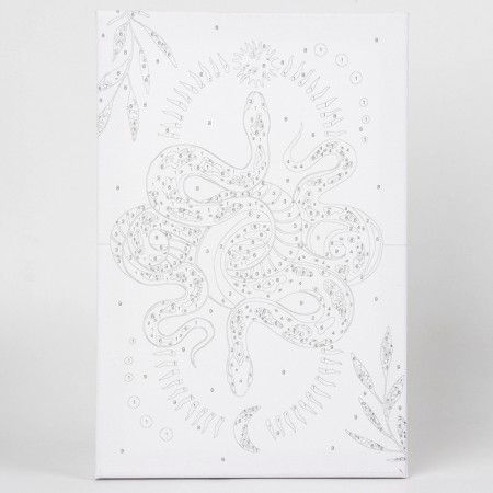 Picture on numbers with a subframe and rubbing "Day and Night", 20*30 cm-4