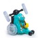Radio-controlled “Trick” car, works on batteries, lighting effects, blue color, blue