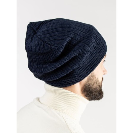 Male ISee hat, size 52-56, dark blue color-1