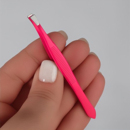 Direct tweezers, narrow, 9 cm, mix color-3