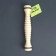 The massage "Skating", universal, D 4 × 22 cm, with thread, wooden