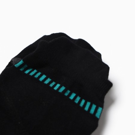 Male socks minku shortened, size 38-45, black color-1