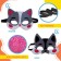 Carnival set of masks "Eared party", 5 pcs.