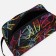 Cosmetic bag with lightning, black color