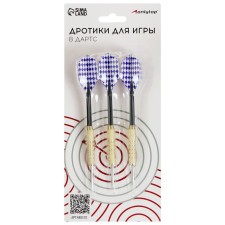 Arrows for Darts Onlytop, 3 pcs., Mix colors