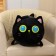 Soft toy "cat", 70 cm, black color