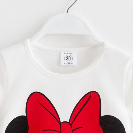 T-shirt Children's Cool Girl Minnie Mouse, height 98-104, white-1