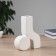 VAZA Ceramics desktop "Olav" 19.5x16 cm, white