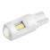 LED LED SkyWay T10 (W5W), 12 V, 6 SMD diodes, without basement, 1-end, white