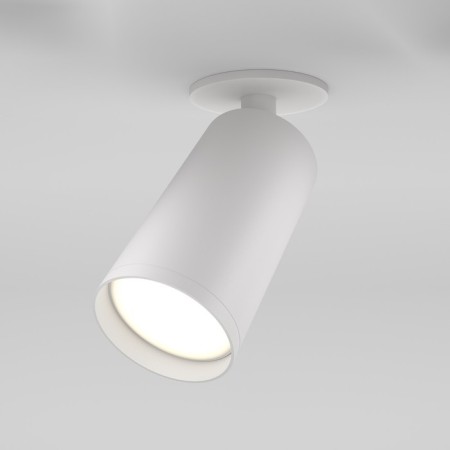 Technical C049CL-U-1W, 1xGU10, 10W, 5.2x5.2x12.5 cm, white color