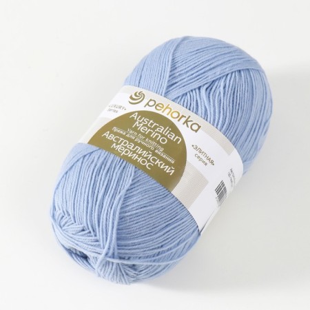 Australian merino yarn 95% wool, 5% acrylic volumetric 400m/100g (195-nonsense)-2