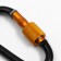 Carabiner with a coupling, set of 5 pcs, carrying capacity - 100 kg, 8 cm