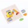 Children's wooden frames-lodges "Transport" 15 × 15 × 0.5 cm, mix