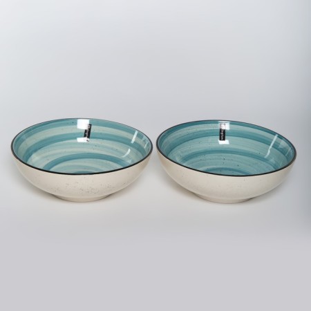 Set of bowls Elrington “Aerial Graduation. Mint breeze ", 23 cm, 1.7 l, 6 pcs-5