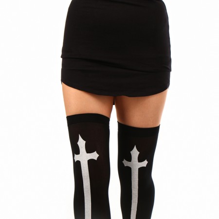 Carnival set "Monashka" Helper, collar, stockings-9
