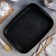 Baking she, 40 × 29.5 × 5 cm, anti -stick coating, dark marble color