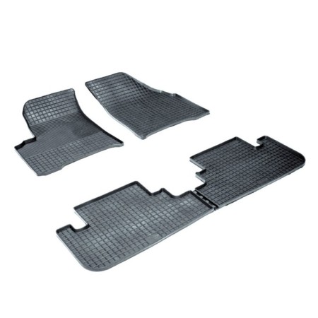 Rubber rugs ’grid’ for Chevrolet Rezzo, 2004-2010
