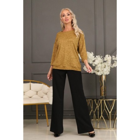Female jumper, size 46, mustard color-13