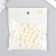 Beads for creativity plastic "lamb pearl physalis" set of 30 pcs 1.1x1.1x1.1 cm