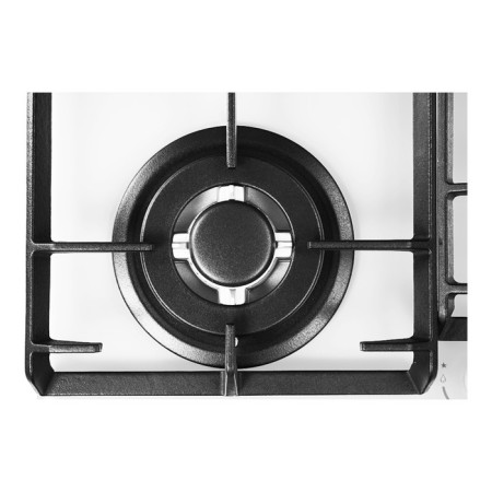 Hon surface Nordfrost HM 6042 W, gas, 4 burners, white-5