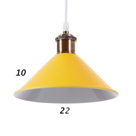 Lamp Bayerlux 1244/1yl E27 40W yellow 22x22x8.5-108 cm-3