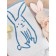 Trick Tenier Guten Morgen Fluffy, 650 gr, size 70x130 cm, white color