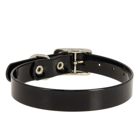 Collar from biotan, Osh 39-51.5 x 2.5 cm, black