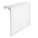 Screen for the Zein cast -iron radiator, 490x440x150 mm, 5 sections, metal, white