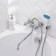 Bath mixer RMS SL119-143, two-wound, chrome