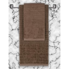 Terry towel Sofi de Marko Freddie, size 70x140 cm, coffee color