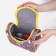 Lightning cosmetic bag, pink color