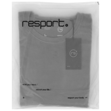 Male Resport thermal underwear, kit: longshit, leggings, size m, gray-17